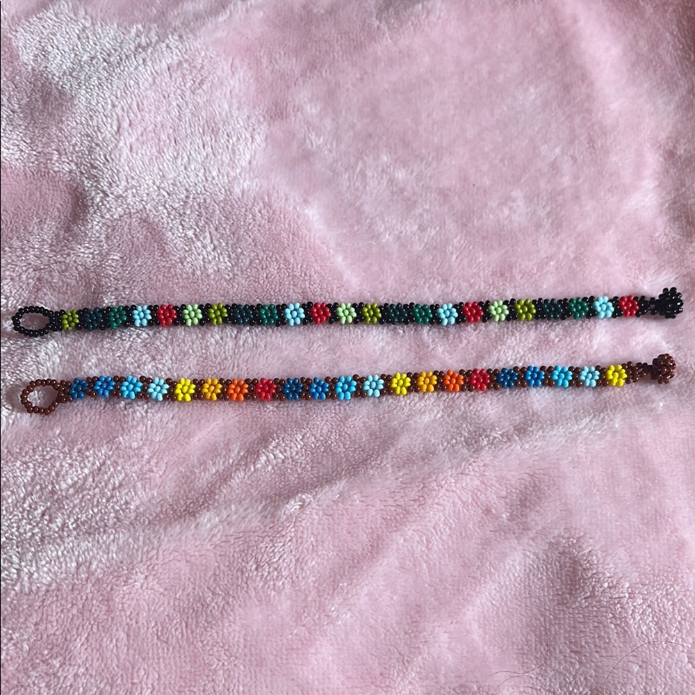 NEW Mexican Colorful Beaded Bracelets